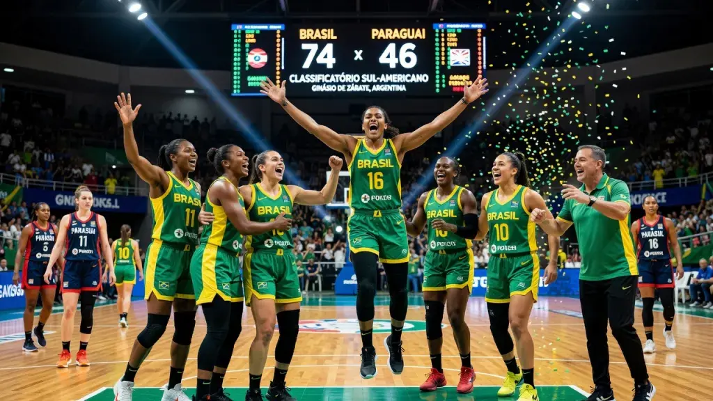 Brasil vence o Paraguai e garante vaga na Copa América 2027
